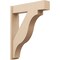 Ekena Millwork 7 1/2-in W x 32-in D x 40-in H Funston Block Rough Cedar Woodgrain TimberThane Outlooker, Primed Tan OUTUR075X32X40FST44RCPR - alternate 1